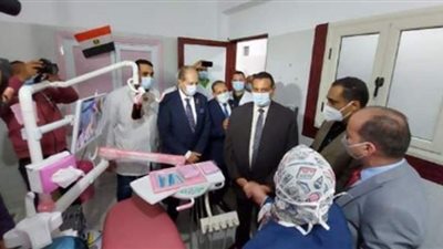 محافظ البحيرة يفتتح المرحلة الثانية بمستشفى الأطفال التخصصى بدمسنا