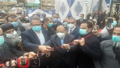 وصول وزيري التنمية المحلية والآثار لسمنود لافتتاح مسار العائلة المقدسة بالغربية| صور