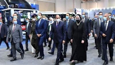 تعرف على رسالة السيسي عقب افتتاح معرض تحويل السيارات للعمل بالغاز