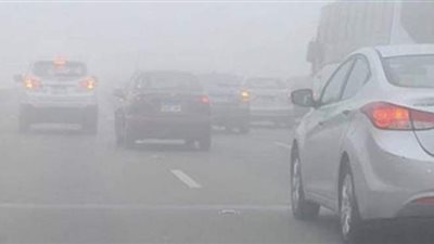 إغلاق محور 30 يونيو بسبب الشبورة المائية وتعذر الرؤية