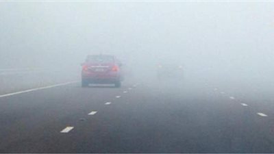 إغلاق طريق الإسماعيلية الصحراوي بسبب الشبورة