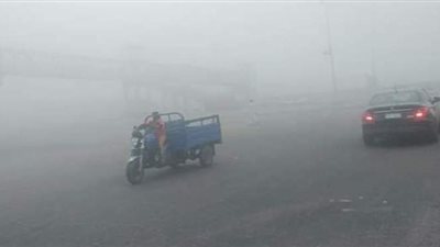 إغلاق محور 26 يوليو في الاتجاهين بسبب الشبورة المائية