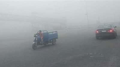 فتح طريق أسيوط الصحراوي عقب وضوح الرؤية