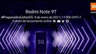 شاومي تؤكد تاريخ إطلاق Xiaomi Redmi Note 9T في 8 يناير