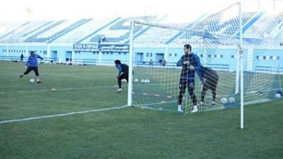 المقاولون يؤدي مرانه باستاد مصطفى بن جنات استعدادا للنجم الساحلي | صور