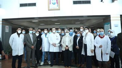 وزيرة الصحة تتفقد مستشفى الشيخ زايد آل نهيان بالقاهرة