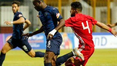 الاتحاد الليبي يسجل الهدف الأول في شباك بيراميدز بالكونفدرالية