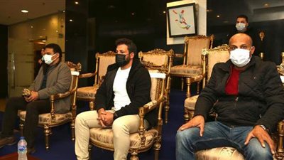 جهاز المنتخب يتابع مباراة بيراميدز والاتحاد الليبي