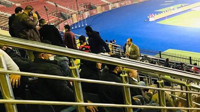 جماهير الأهلي تؤازر فريقها أمام سونيديب | صور