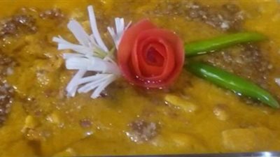 طريقة عمل فتة العدس