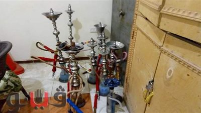 ضبط شيشة ومحلات مخالفة لقرار الغلق وتطبيق غرامة الكمامة في حملة ببني سويف