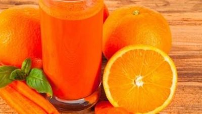 طريقة عمل عصير البرتقال بالجزر