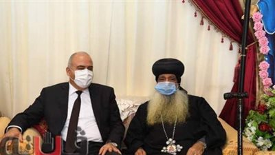 محافظ قنا يهنئ الأقباط بدير الملاك ميخائيل بنقادة بمناسبة عيد الميلاد | صور