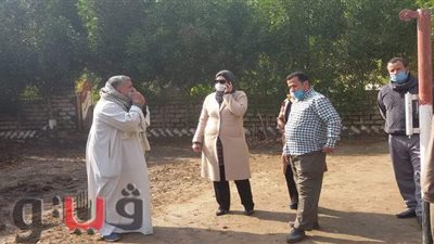 «المياه الجوفية» تهدد مدرسة «باها» ببني سويف.. والمحافظ يوجه بحل المشكلة | صور