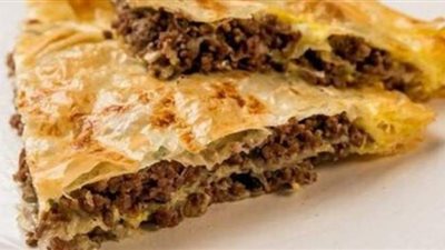 طريقة عمل الجلاش باللحمة المفرومة