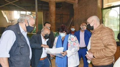 بعد غلقه ٣٢ عاما.. وزيرة الثقافة تتابع تطوير متحف الجزيرة للفنون