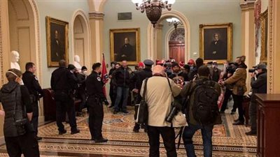 أنباء عن إصابة شخص بالرصاص داخل الكونجرس | صور