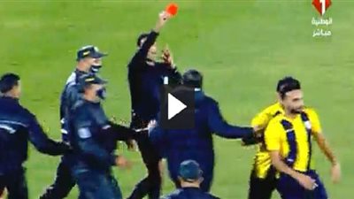 لاعب المقاولون يعتذر عن واقعة 