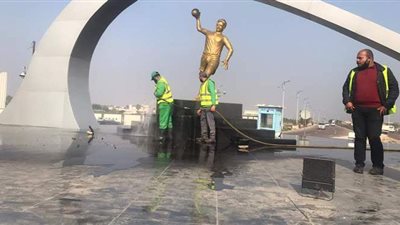 استعدادات مكثفة لشركة نظافة الإسكندرية لكأس العالم لكرة اليد | صور