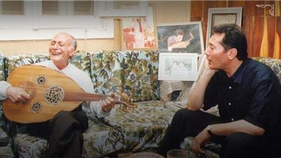 علي الحجار يحيي ذكرى رحيل والده | صور