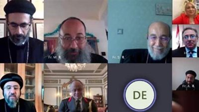 الكنيسة المصرية في إنجلترا تتلقى تهاني عيد الميلاد عبر الإنترنت