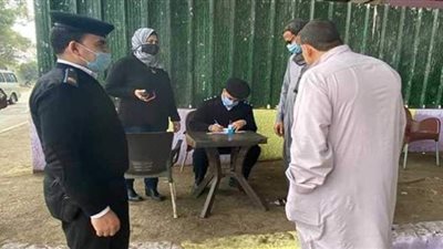 حملات مكثفة لمتابعة ارتداء الكمامة بالقليوبية