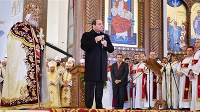56 معلومة عن جهود السيسي لترسيخ مبادئ المساواة وعدم التمييز وبناء الكنائس تزامنا مع عيد الميلاد