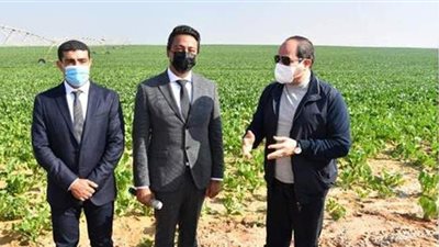 10 معلومات عن مشروع مستقبل مصر للإنتاج الزراعي تزامنا مع جولة السيسي