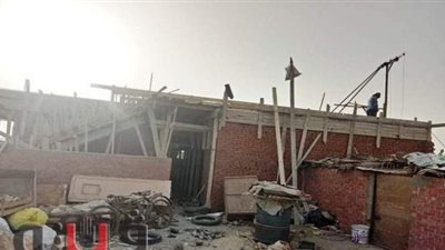 إزالة 8 حالات تعد على الأراضي الزراعية وأملاك الدولة بالبحيرة