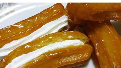 طريقة عمل بلح الشام بالمقادير على طريقة أشهر المحلات | فيديو