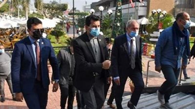 الأهلي يستقبل وزير الرياضة ورئيس الاتحاد الدولي لليد