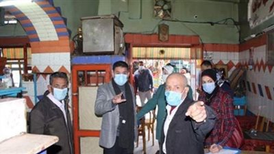 غلق ٦ منشآت مخالفة للإجراءات الاحترازية في الإسكندرية