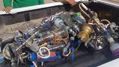 غلق 4 قاعات تصوير أفراح ومصادرة 88 شيشة وتحرير 42 محضر مخالفات بسوهاج | صور