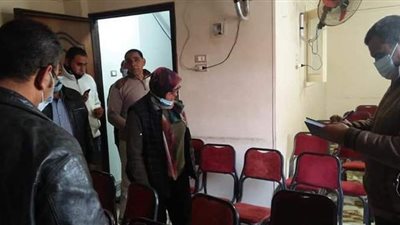 تشميع مركز تعليمي في حملة مكبرة بالدقهلية | صور