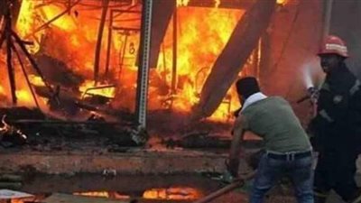 الحماية المدنية تسيطر على حريق شقتين في الدقهلية