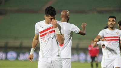 إمام عاشور يحرز الهدف الثاني للزمالك في مرمى طلائع الجيش