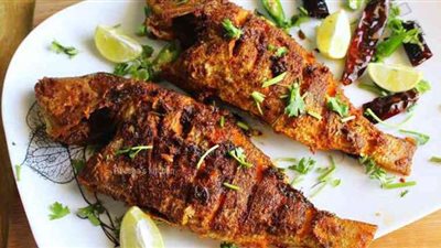 طريقة عمل السمك المقلي