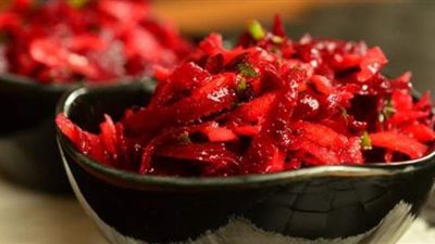 طريقة عمل سلطة الشمندر