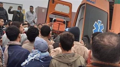 مصرع واصابة 10 خلال حادث تصادم بالمنوفية بسبب الشبورة  | صور