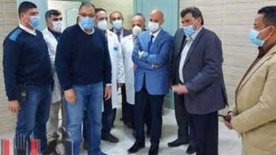 محافظ الشرقية يتفقد مستشفى أبو حماد المركزي