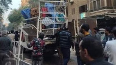 غلق 3 مقاهي وضبط 15 شيشة في حملة بشمال الجيزة | صور