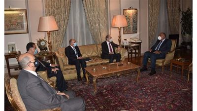 شكرى يستقبل نائب رئيس الوزراء الأردنى لمناقشة تعزيز العلاقات الثنائية