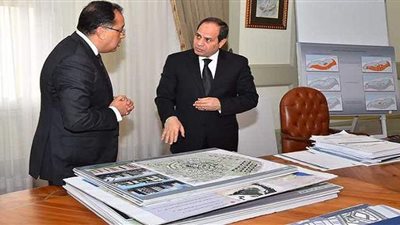 الرئيس السيسي يكلف الحكومة بتخصيص رقم قومي لكل عقار