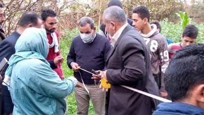 مواطن يستولي على شارع  6 أمتار لزراعته في الشرقية