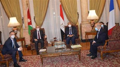 بدء الاجتماع الرباعي بشأن فلسطين|فيديو