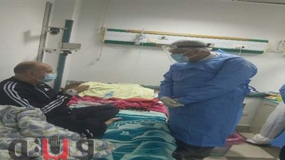 وكيل صحة الغربية يتفقد مستشفى العزل بكفر الزيات | صور