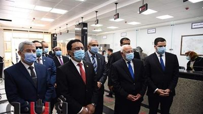 محافظ بورسعيد ووفد 