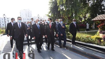 محافظ بورسعيد ووفد 