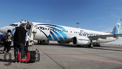 مصر للطيران تسير 100 رحلة اليوم وغدا لنقل 12 ألف راكب