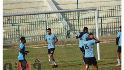 سرعودة استيفن لتدريبات المحلة رغم فسخ تعاقده مع الفريق | صور